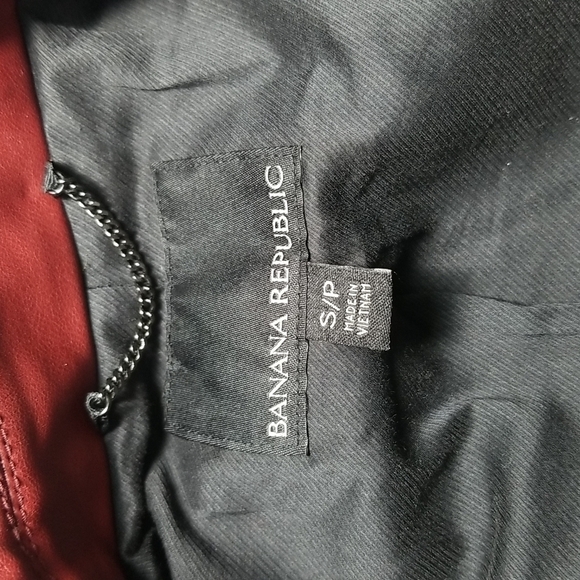 Banana Republic Vegan Suede Patchwork Moto Jacket - Picture 5 of 7